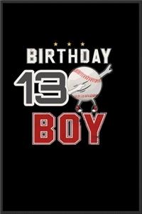 13 year old dabbing Baseball player birthday