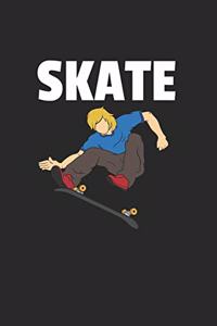 Skateboarden Skateboard Notizbuch