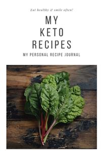 My Personal Keto Recipe Journal