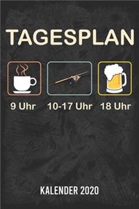 Tagesplan Billard Kalender 2020