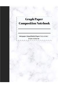 Graph Paper Composition Notebook