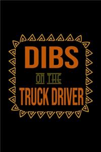 Dibs on the truck driver