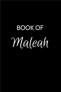 Book of Maleah