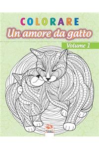 colorare - Un amore da gatto - Volume 1