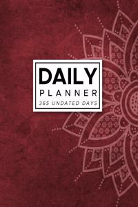 Daily Planner 365 Undated Days