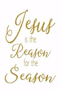 Jesus Is The Reason For The Season Dot Grid Journal