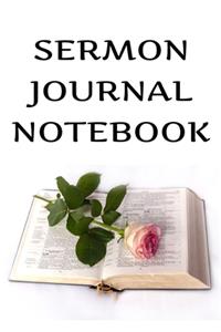 Sermon Journal Notebook