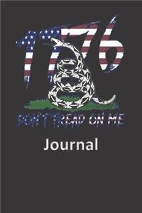 Don't Tread On Me Journal