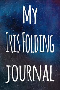My Iris Folding Journal