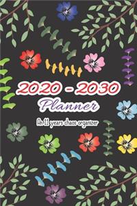 2020 - 2030 Planner