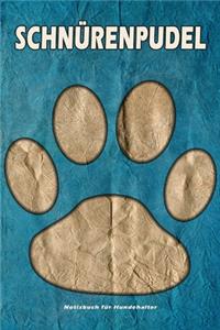 Schnürenpudel Notizbuch für Hundehalter