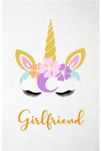 Girlfriend A5 Lined Notebook 110 Pages