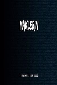 Maklerin - Terminplaner 2020