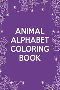Animal Alphabet Coloring Book