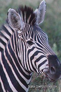 Zebra Composition Book