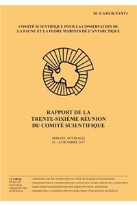 Rapport de la trente-sixième réunion du Comité scientifique