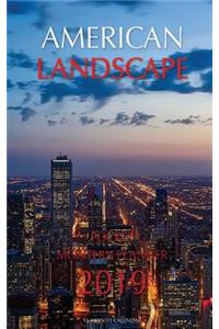 American Landscape Pocket Monthly Planner 2019