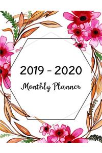 2019-2020 Monthly Planner