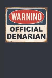 Warning Official Denarian