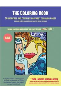 The Coloring Book (36 intricate and complex abstract coloring pages)