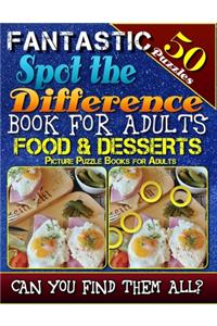 Fantastic Spot the Difference Book for Adults