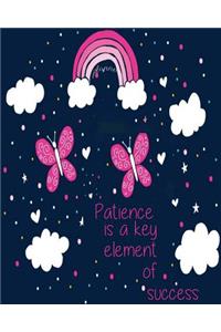 planner patience is a key element of success