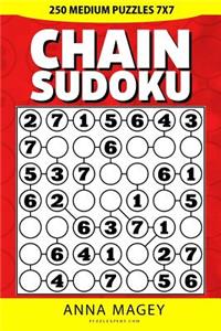 250 Medium Chain Sudoku Puzzles 7x7