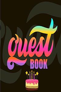 Guest Book - GORGEOUS Guest Book with Floral Theme For Birthday, Visitors, Wedding, Bridal Shower, Cabin Rentals or Bed And Breakfast, and Many Celebration!