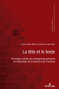 La Tête Et Le Texte