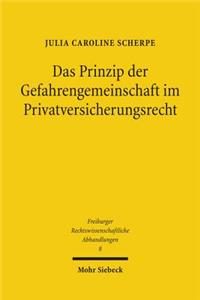 Das Prinzip der Gefahrengemeinschaft im Privatversicherungsrecht