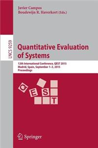 Quantitative Evaluation of Systems