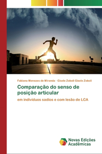 Comparação do senso de posição articular