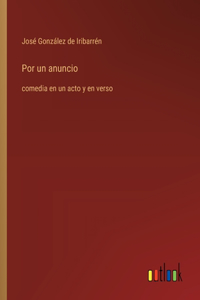 Por un anuncio