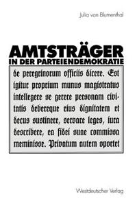 Amtsträger in Der Parteiendemokratie