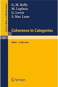 Coherence in Categories