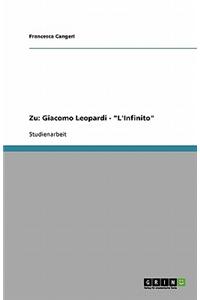 Zu: Giacomo Leopardi - L'Infinito