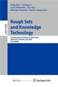 Rough Sets and Knowledge Technology