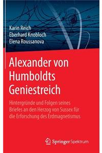 Alexander Von Humboldts Geniestreich