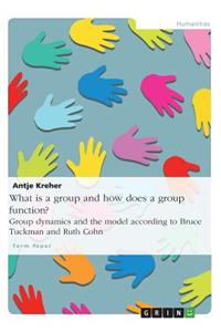 What is a group and how does a group function? Group dynamics and the model according to Bruce Tuckman and Ruth Cohn