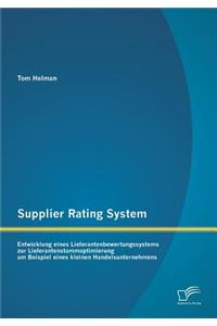 Supplier Rating System