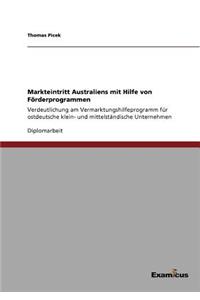 Markteintritt Australien mit Hilfe von Förderprogrammen
