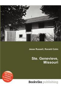 Ste. Genevieve, Missouri