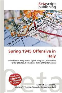 Spring 1945 Offensive in Italy