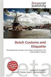 Dutch Customs and Etiquette