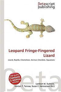 Leopard Fringe-Fingered Lizard