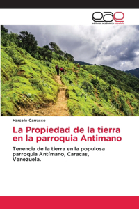 Propiedad de la tierra en la parroquia Antimano