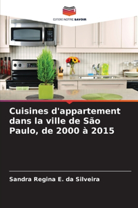 Cuisines d'appartement dans la ville de São Paulo, de 2000 à 2015