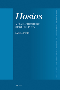 Hosios: A Semantic Study of Greek Piety