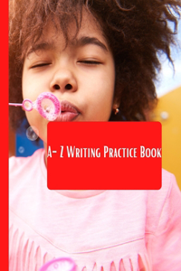 A-Z Writing my alphabet book