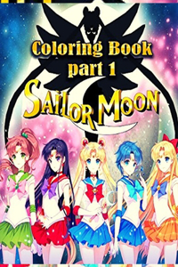 Sailor Moon coloring book part